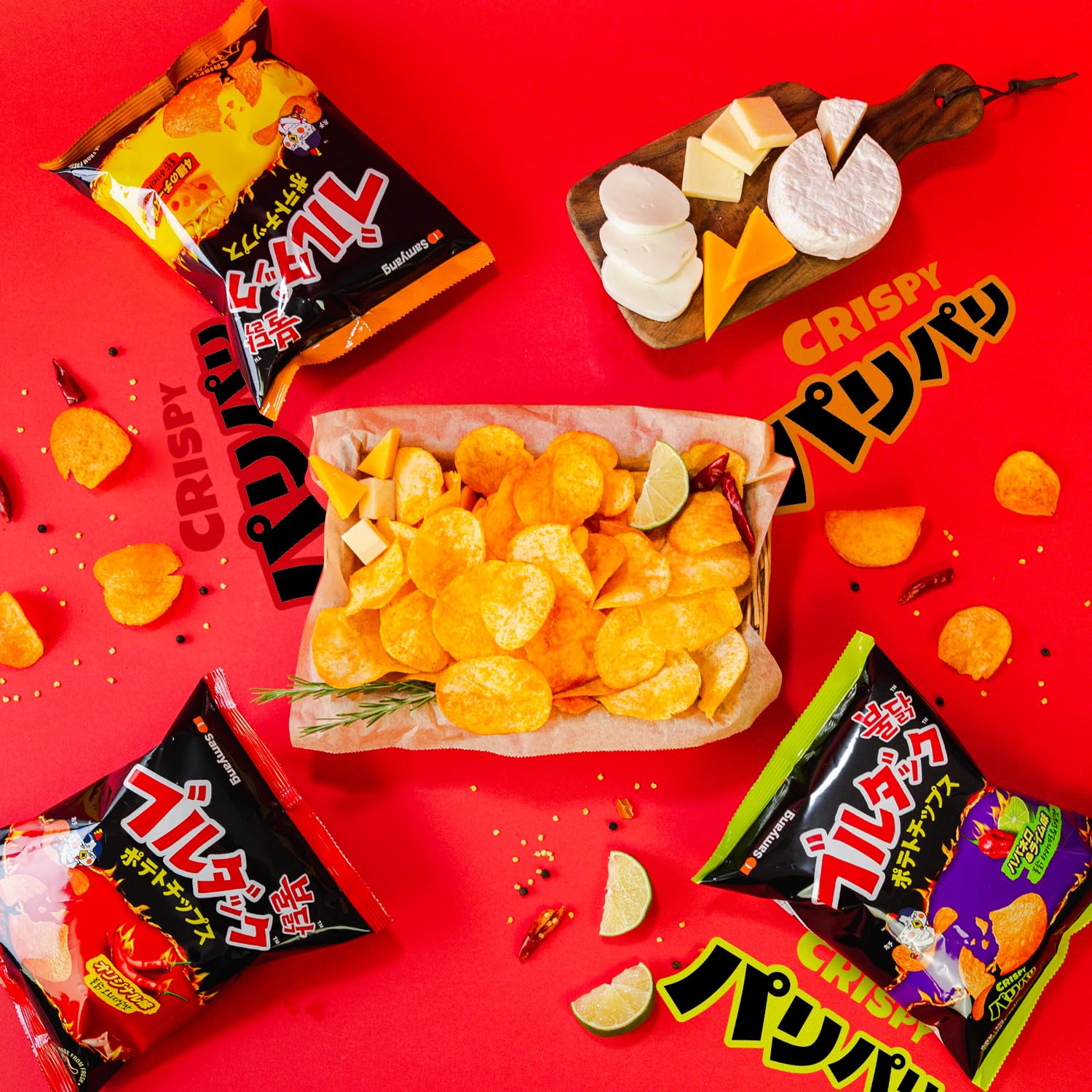 Amazon.co.jp: 三養ジャパン ブルダック ポテトチップスハバネロライム